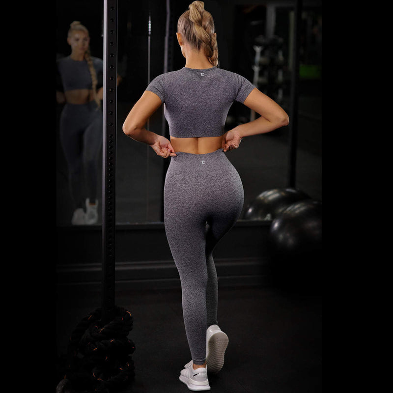 Seamless high rise leggings